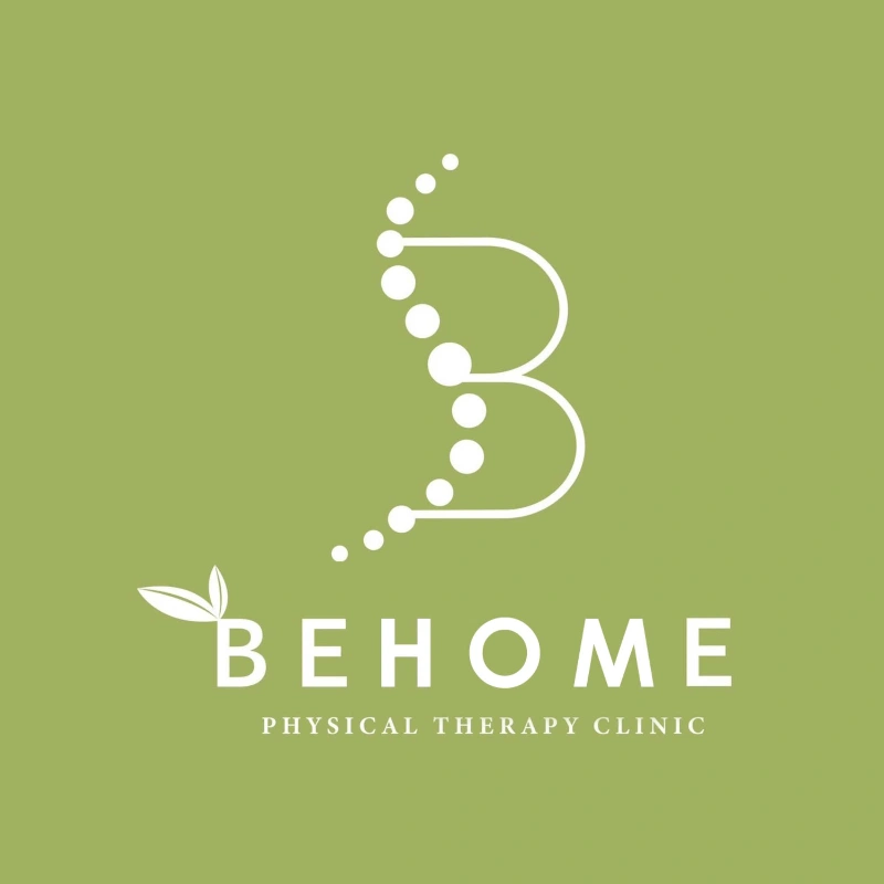 โลโก้ บีโฮม คลินิกกายภาพบำบัด